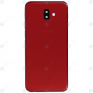 Samsung Galaxy J6+ (SM-J610F) Battery cover red GH82-17872B