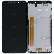 Wiko View Go Display module frontcover+lcd+digitizer black S101-AQS130-000
