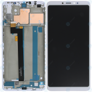 Xiaomi Mi Max 3 Display module frontcover+lcd+digitizer white
