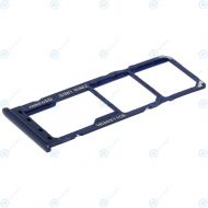 Samsung Galaxy A10 (SM-A105F) Sim tray + MicroSD tray blue GH98-44169B