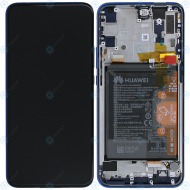 Huawei P smart Z (STK-L21) Display module frontcover+lcd+digitizer+battery sapphire blue 02352RXU_image-6