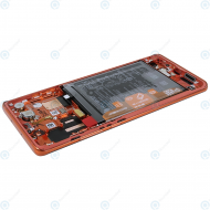 Huawei P30 Pro (VOG-L09 VOG-L29) Display module frontcover+lcd+digitizer+battery amber sunrise 02352PGK_image-4