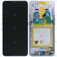 Samsung Galaxy A80 (SM-A805F) Display module LCD + Digitizer ghost white GH82-20348B