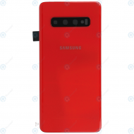 Samsung Galaxy S10 (SM-G973F) Battery cover cardinal red GH82-18378H