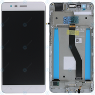 Asus Zenfone 3 Zoom (ZE553KL) Display unit complete glacier silver 90AZ01H1-R20010