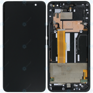 HTC U11+ Display module frontcover+lcd+digitizer ceramic black 80H02125-02
