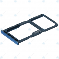 Huawei P30 Lite (MAR-L21) Sim tray + MicroSD tray peacock blue 51661LWN
