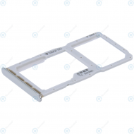 Huawei P30 Lite (MAR-L21) Sim tray + MicroSD tray pearl white 51661LWM