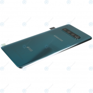 Samsung Galaxy S10 Duos (SM-G973F/DS) Battery cover prism green GH82-18381E_image-2