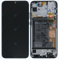 Huawei Honor 20 Lite (HRY-LX1T) Display module frontcover+lcd+digitizer+battery magic night black 02352QMT_image-7