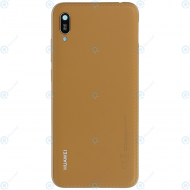 Huawei Y6 2019 (MRD-LX1) Battery cover amber brown 02352MQY