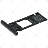 Sony Xperia 5 (J8210) Battery cover + MicroSD tray black 1319-9376