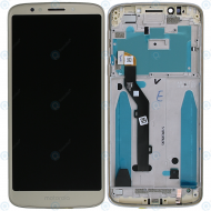 Motorola Moto G6 Play (XT1922) Display module frontcover+lcd+digitizer gold 5D68C10051