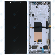 Sony Xperia 5 (J8210 J9210) Display unit complete grey 1319-9455