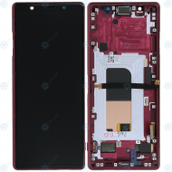 Sony Xperia 5 (J8210 J9210) Display unit complete red 1319-9456
