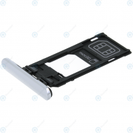 Sony Xperia 5 (J8210) Sim tray + MicroSD tray grey 1319-9440