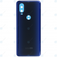 Motorola One Vision (XT1970-1) Battery cover sapphire blue