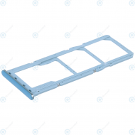 Samsung Galaxy A51 (SM-A515F) Sim tray + MicroSD tray prism crush blue GH98-45036C_image-1