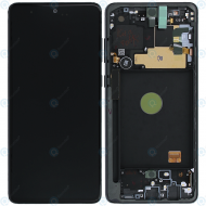 Samsung Galaxy Note 10 Lite (SM-N770F) Display unit complete aura black GH82-22055A
