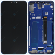 Asus Zenfone 5z (ZS620KL) Display module frontcover+lcd+digitizer blue