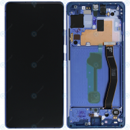 Samsung Galaxy S10 Lite (SM-G770F) Display unit complete prism blue GH82-21672C