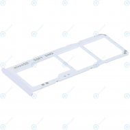 Samsung Galaxy A30s (SM-A307F) Sim tray + MicroSD tray prism crush white GH98-44769D