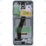 Samsung Galaxy S20 5G (SM-G981B) Display unit complete cosmic grey GH82-22123A_image-2