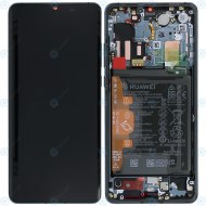 Huawei P30 Pro (VOG-L09 VOG-L29) Display module front cover + LCD + digitizer + battery mystic blue 02353DGJ