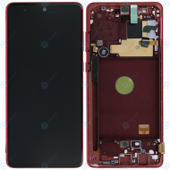 Samsung Galaxy Note 10 Lite (SM-N770F) Display unit complete aura red GH82-22055C