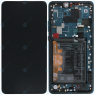 Huawei Mate 20 X 5G (EVR-N29) Display module front cover + LCD + digitizer + battery emerald green 02352UXT