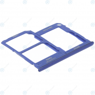 Samsung Galaxy A41 (SM-A415F) Sim tray + MicroSD tray prism crush blue GH98-45275D