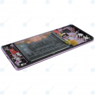 Huawei P30 Pro (VOG-L09 VOG-L29) Display module front cover + LCD + digitizer + battery mystic lavender 02353DGM_image-3