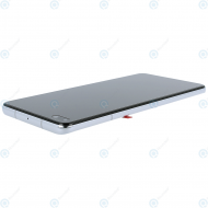 Huawei P40 (ANA-NX9 ANA-LX4) Display module front cover + LCD + digitizer + battery ice white 02353MFW_image-4
