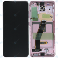 Samsung Galaxy S20 (SM-G980F) Display unit complete cloud pink GH82-22131C