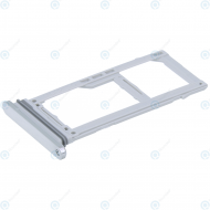 Samsung Galaxy Note 20 Ultra (SM-N985F SM-N986F) Sim tray + MicroSD tray mystic white GH98-45806C_image-1
