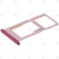 Huawei Honor 20 Lite (HRY-LX1T) Sim tray + MicroSD tray phantom red 51661MQT
