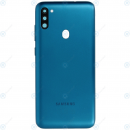 Samsung Galaxy M11 (SM-M115F) Battery cover metallic blue GH81-19135A