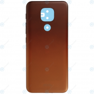 Motorola Moto E7 Plus (XT2081) Battery cover amber bronze