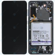 Samsung Galaxy S21 (SM-G991B) Display unit complete phantom grey GH82-24718A GH82-24716A
