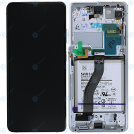 Samsung Galaxy S21 Ultra (SM-G998B) Display unit complete phantom silver GH82-24925B GH82-24591B