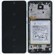 Samsung Galaxy A52 5G (SM-A525F SM-A526B) Display unit complete awesome blue GH82-25230B GH82-25229B