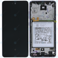 Samsung Galaxy A52 5G (SM-A525F SM-A526B) Display unit complete awesome violet GH82-25230C GH82-25229C