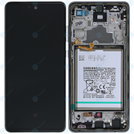 Samsung Galaxy A72 (SM-A725F SM-A726B) Display unit complete awesome black GH82-25542A GH82-25541A