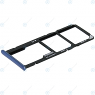Huawei Y7 2018 (LDN-L01, LDN-L21) Sim tray + MicroSD tray blue 97070TGT