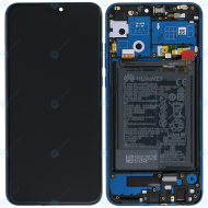 Huawei Honor 9X Lite (STK-LX1) Display module front cover + LCD + digitizer + battery emerald green 02353QJT