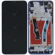 Huawei Honor 9X Lite (STK-LX1) Display module front cover + LCD + digitizer sapphire blue