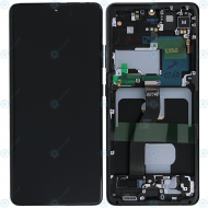 Samsung Galaxy S21 Ultra (SM-G998B) Display unit complete phantom black GH82-26035A