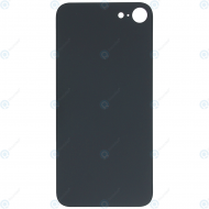 Battery cover with bigger camera hole black for iPhone SE 2020_image-1