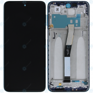 Xiaomi Redmi Note 9 Pro (M2003J6B2G) Redmi Note 9S (M2003J6A1G) Display module front cover + LCD + digitizer aurora blue