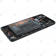 Huawei Mate 30 (TAS-L09 TAS-L29) Display module front cover + LCD + digitizer + battery black 02353DVD_image-2